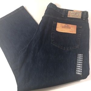 Redhead Bootcut Men’s Dark Wash Stone Jeans 46x 30